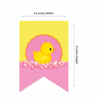 Duck Theme Baby Shower Party Supplies | Girl Baby Shower Party Banners