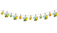 Bee Baby Shower Party Decorations | Bee Themed Garlands