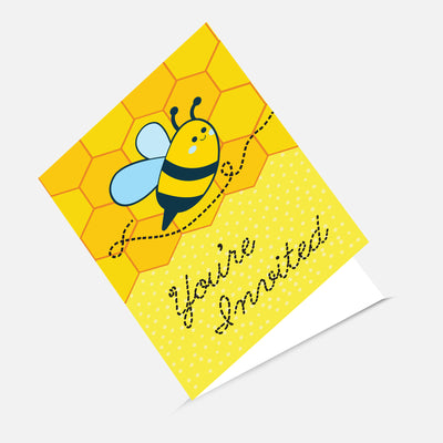 Bee Theme Party And Supplies | Bee Baby Shower Invitation