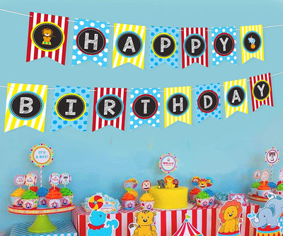 Carnival Birthday Decorations | Carnival Birthday Party Banner