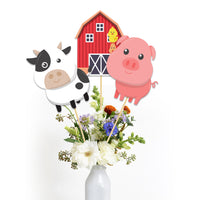 Farm  Birthday Centerpiece Decorations | First Birthday Centerpieces Girl