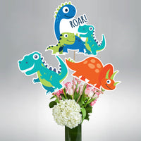 Dinosaur Birthday Table Décor | Dinosaur Party Centerpieces Ideas