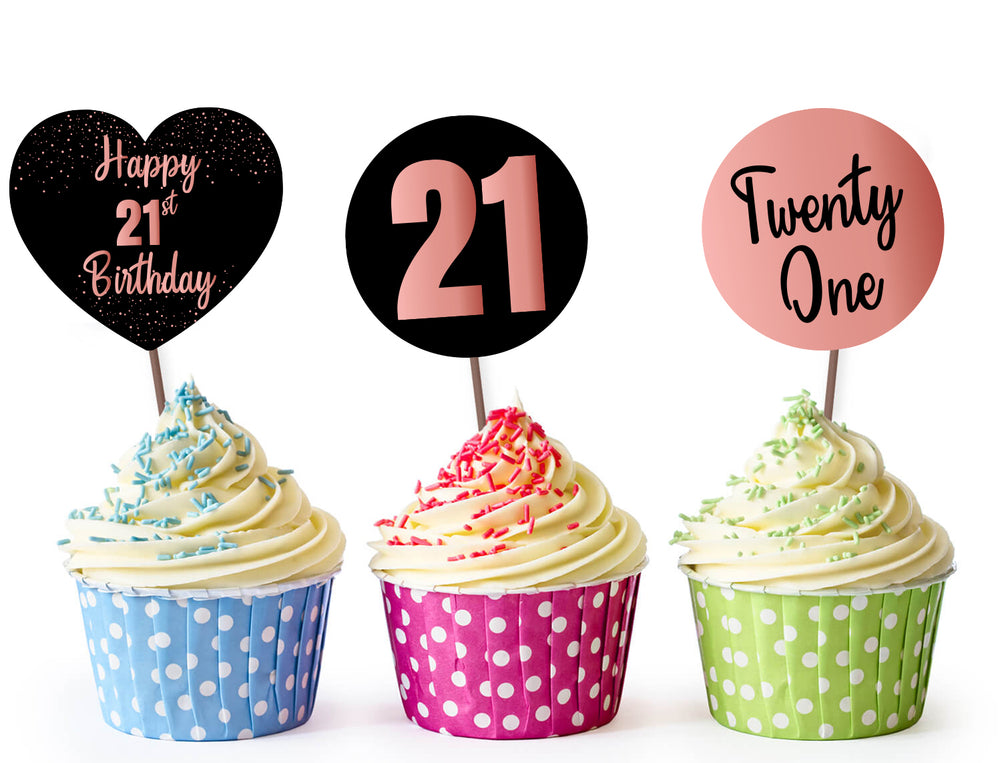 Any Number,Custom Birthday Cake Topper, 21 Cake Topper, Happy 21st Birthday  Topper, Any number, personalized twenty one birthday decorations
