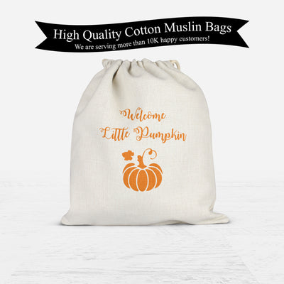 Baby Shower Party Favor Ideas | Pumpkin Baby Shower Gift Bags