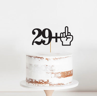 Birthday Party Theme Cake Decorations |  30th Birthday Party Cake Toppers