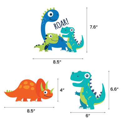 Dinosaur Centerpieces for Boy Baby Shower