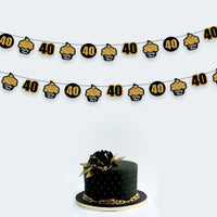 Happy Birthday Party Supplies | 40th Birthday Party Garland Decorations