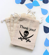 Pirate Party Favor Bags | Pirates Birthday Supplies