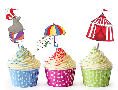 Carnival Cupcake Topper