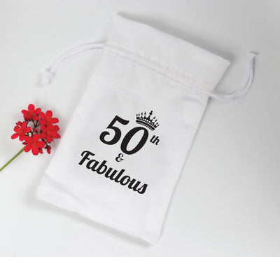 Birthday Party Gift Bag |  50th Birthday Favor Bags