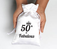 Birthday Party Gift Bag |  50th Birthday Favor Bags