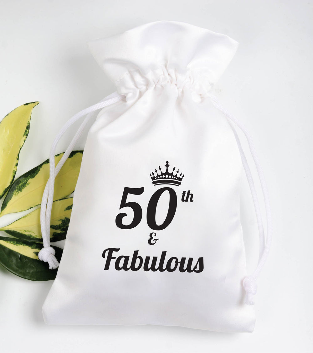 Birthday Party Gift Bag |  50th Birthday Favor Bags