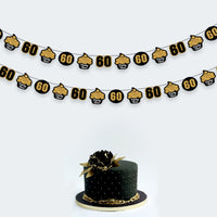 60th Birthday Theme Party Supplies | Happy Birthday Party Garland Decorations