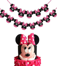 Minnie Mouse Birthday Party| Minnie Mouse Birthday Banner