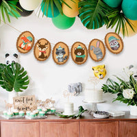 Woodland Themed Birthday Decorations | Woodland Garland Decoration