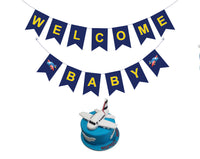 Airplane Party Theme | Airplane Baby Shower Banner