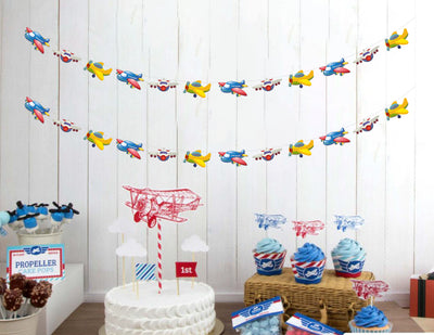 Airplane Garland | Airplane Party Ideas