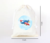 Airplane Party Favor Bag