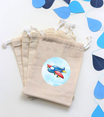 Airplane Party Favor Bag