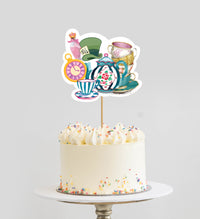 Alice in Wonderland Cake Toppers