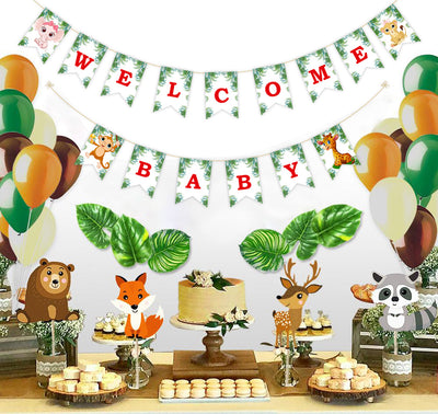 Ideas for Jungle Themed Baby Shower - Banner