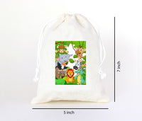 Animal Theme Baby Shower Favor Bags