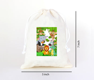 Animal Theme Baby Shower Favor Bags