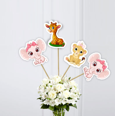 Jungle Baby Shower Theme- Baby Shower Centerpieces