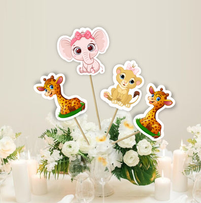 Jungle Baby Shower Theme- Baby Shower Centerpieces