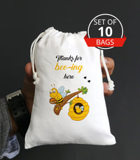 Bee Party Favor Bags | Baby Shower Party Goodie Bags