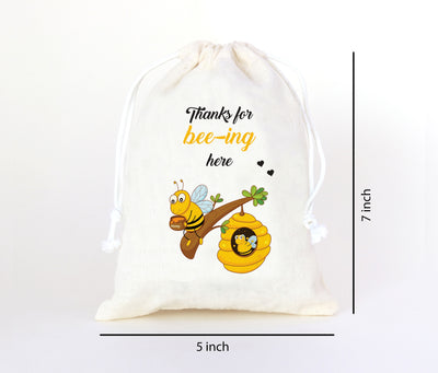 Bee Party Favor Bags | Baby Shower Party Goodie Bags