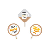 Boss's Day Cupcake Toppers