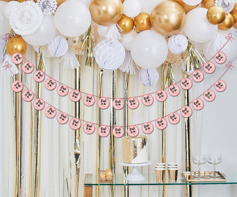 Bridal Shower Party | Rose Gold Garland