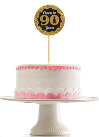 90th Birthday Party Cake Decorations | Happy Birthday Theme Cake Toppers
