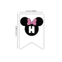 Minnie Mouse Birthday Party| Minnie Mouse Birthday Banner