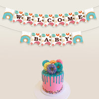 Donut Boy Baby Shower Banner Ideas