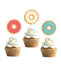 Donut Gender Reveal Cupcake Toppers