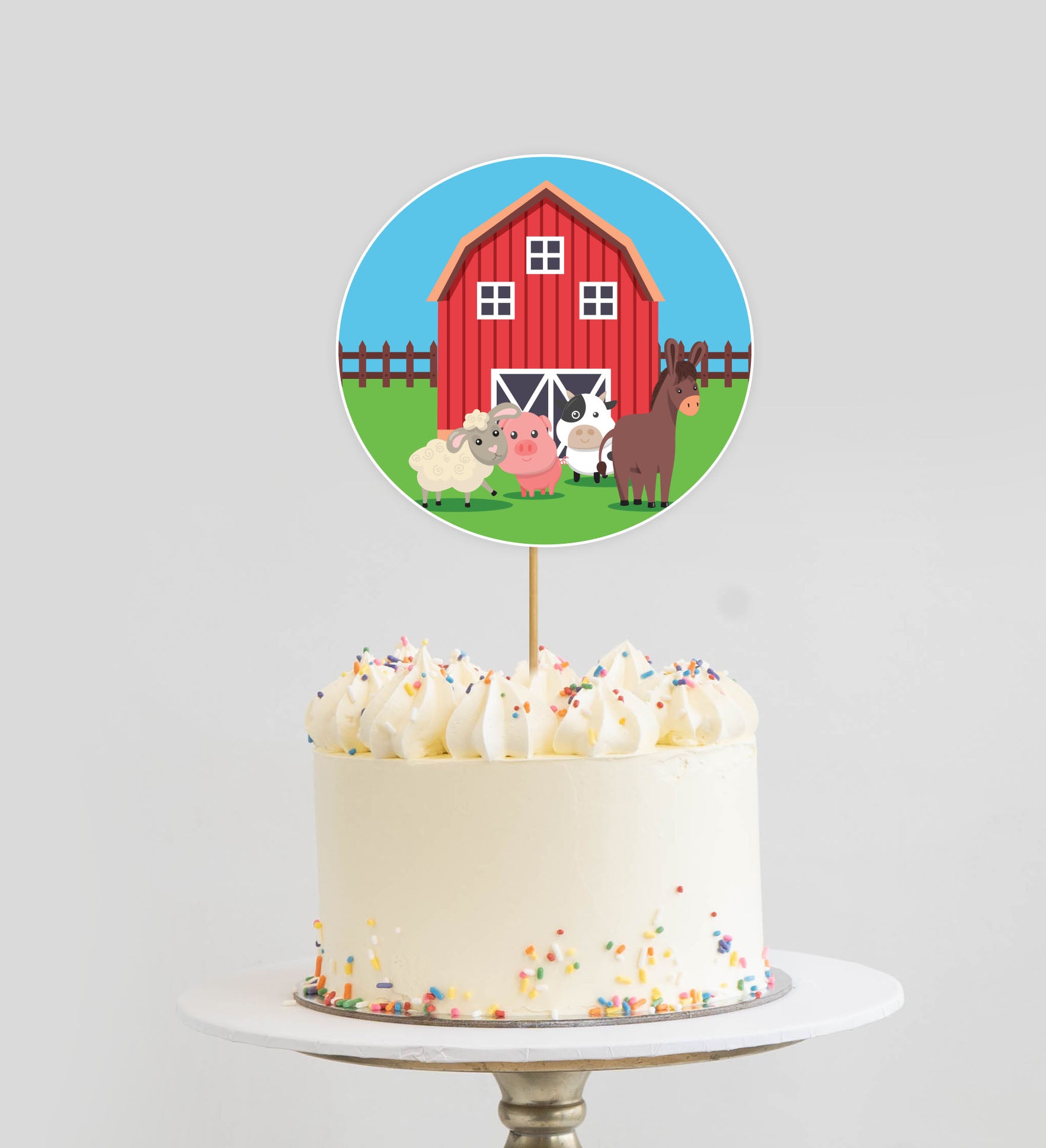 Chefclub Friend's Farm Cake recipe videos for kids by Chefclub | chefclub.tv