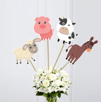 Farm Baby  Shower Centerpiece Decorations | Table Decorations for Boy Baby Shower