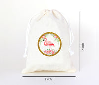 Flamingo Baby Shower Party Favor | Flamingo Theme Gift Bags