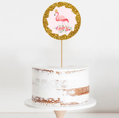 Flamingo Birthday Cake Decorations | Flamingo Girl Cake Topper