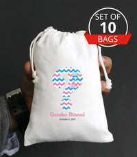 Gender Reveal Party Favor Bag for Guest