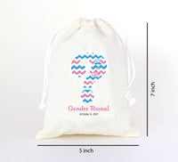 Gender Reveal Party Favor Bag for Guest