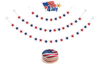 4th of july star garland