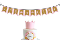 Princess Baby Shower Banner | Princess Baby Shower Decorations