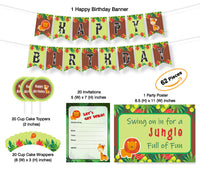 Jungle Animal Party Decoration Ideas | Combo Pack