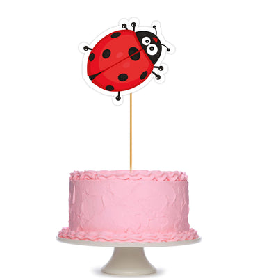 Lady Bug Cake Toppers | Lady Bug Party Supplies