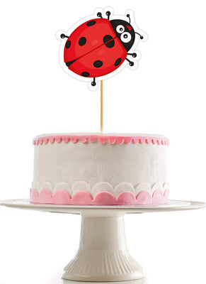 Lady Bug Cake Toppers | Lady Bug Party Supplies