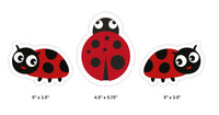 Lady Bug Birthday Centrpieces