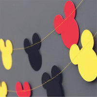 Minnie Mouse Garland | Minnie Mouse Baby Shower Decoration Ideas